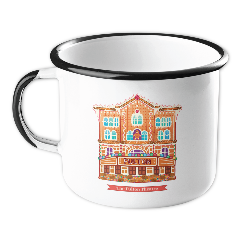 Gingerbread Lancaster Fulton Theatre Camp Mug