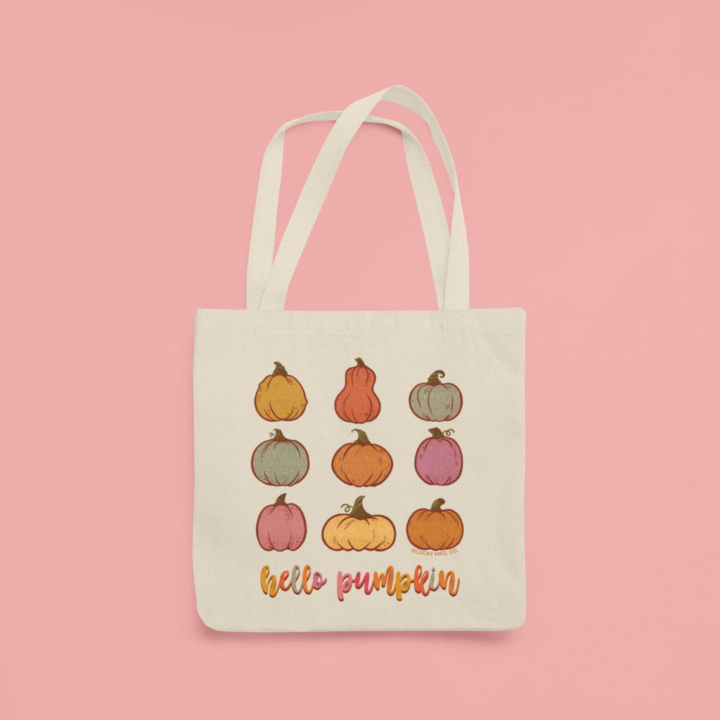 Hello Pumpkin Tote Bag