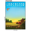 Lancaster Pa Farmlands Illustration 20 x 28 Poster