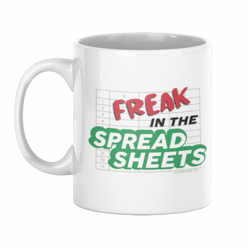 Freak in the Spread Sheets Mug