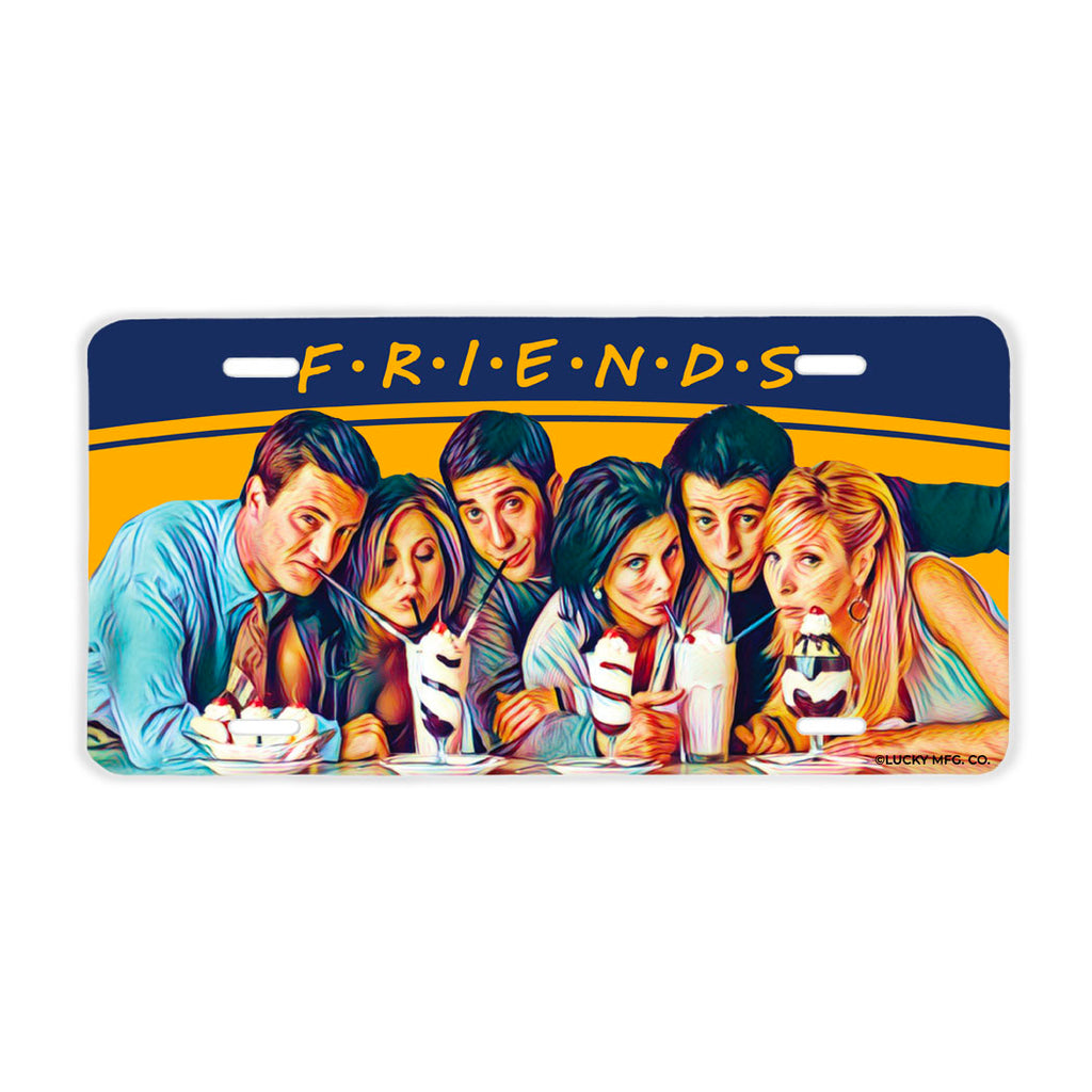Friends License Plate