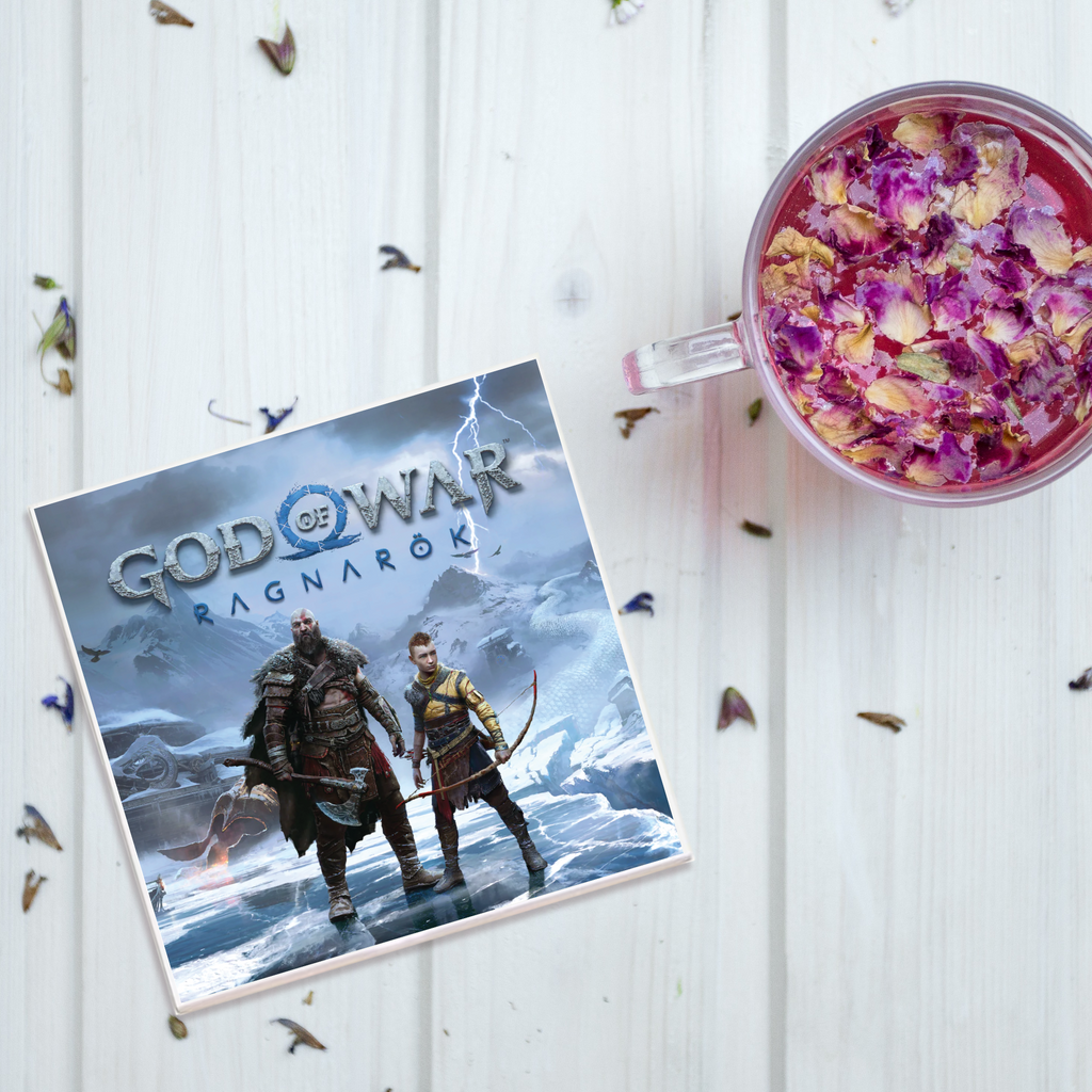 God of War Video Game Coaster