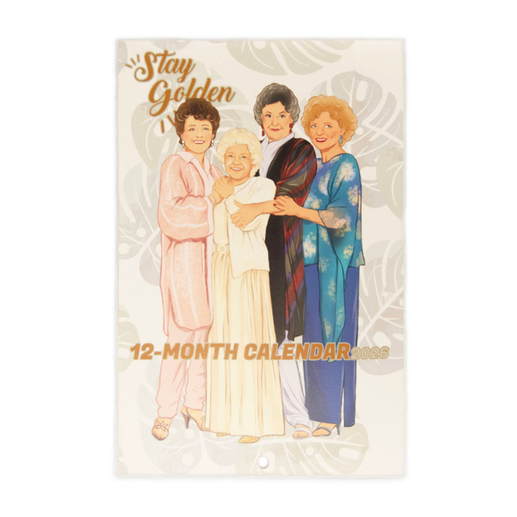 Golden Girls 2026 Calendar 6x9"