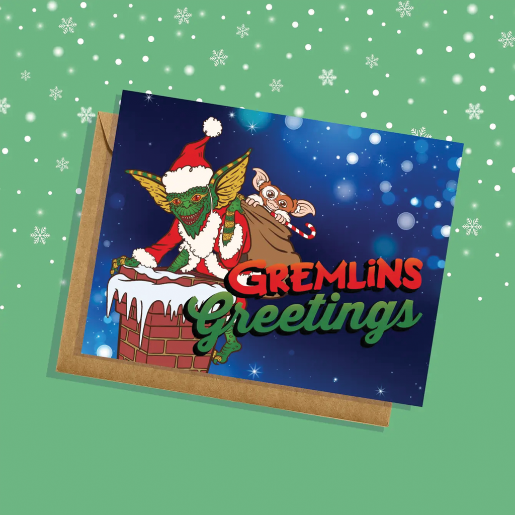 Gremlins Greetings Holiday/Christmas Card