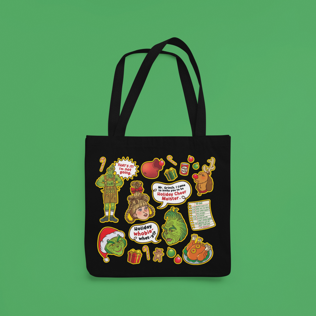 How the Grinch Stole Christmas Reusable Tote Bag