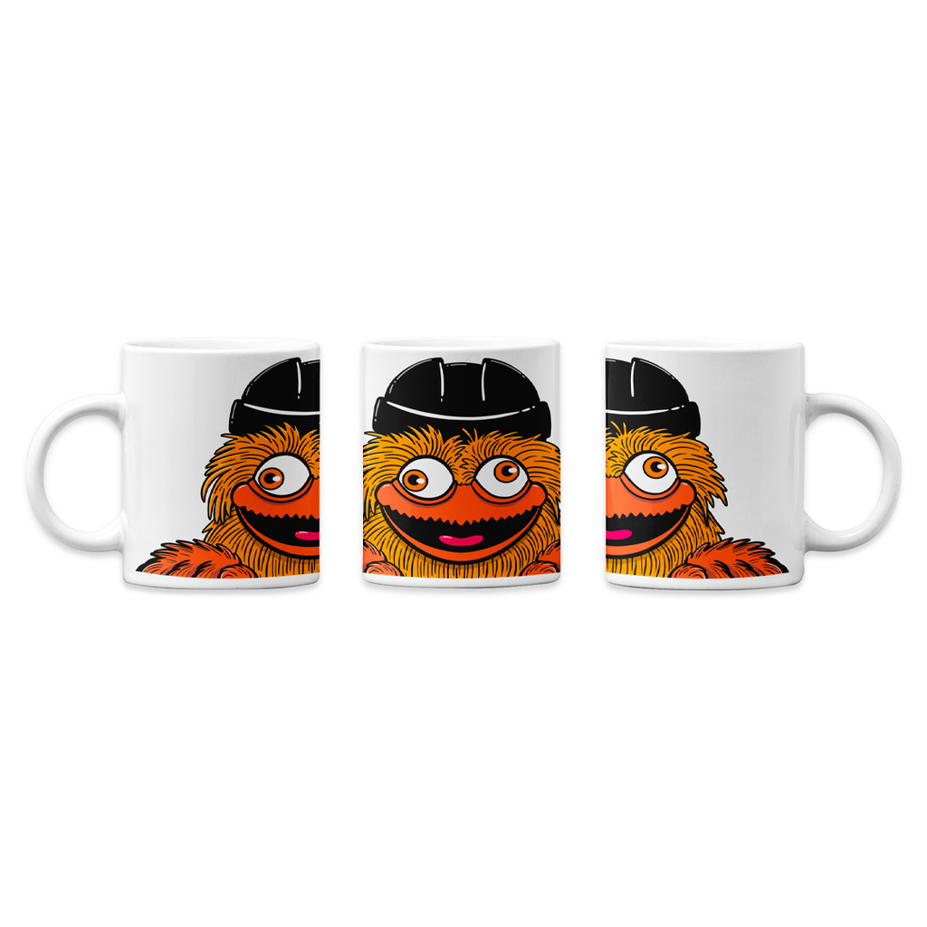 Gritty Peeking Mug