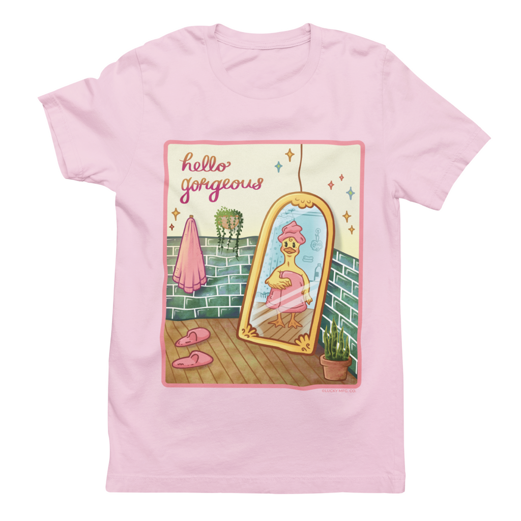 "Hello Gorgeous" Duck TShirt