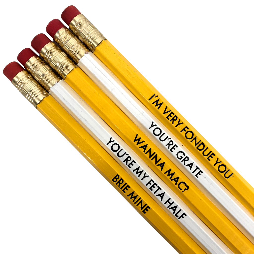 "Cheesy" Pickup Phrases Pencil Pack