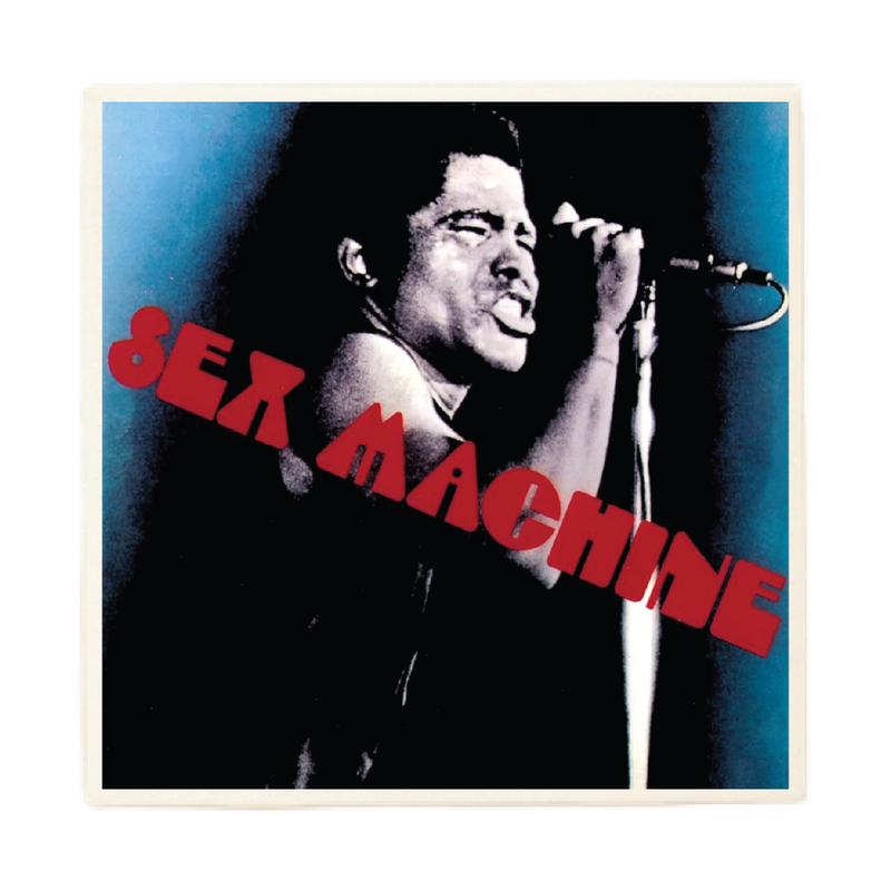 James Brown Sex Machine Album Coaster