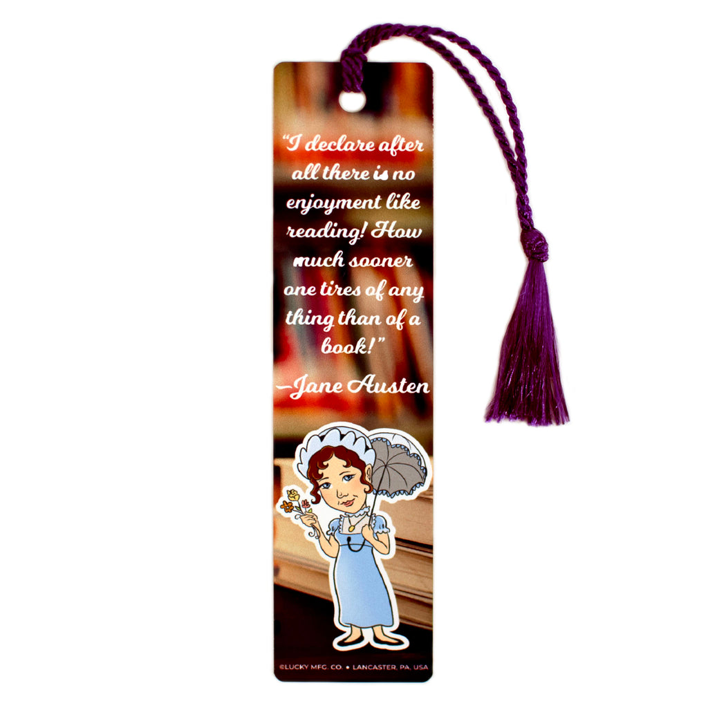 Jane Austen Quote Bookmark
