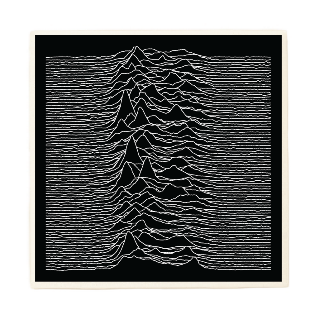 Joy Division 'Unknown Pleasures' Album Coaster
