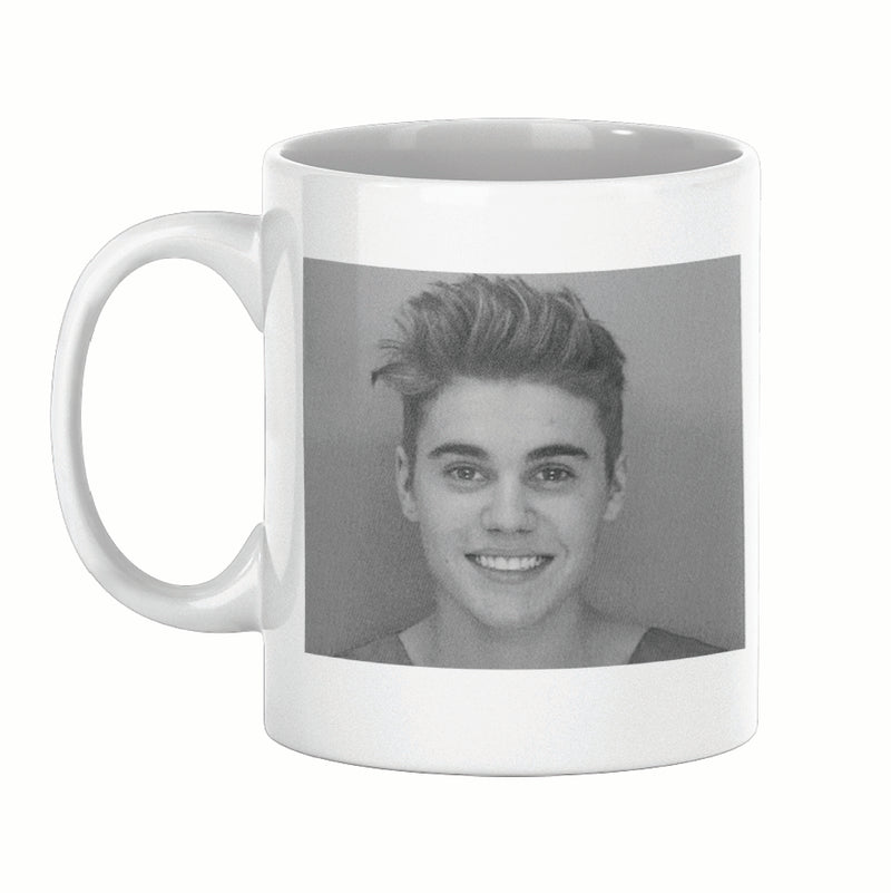Justin Bieber Mugshot Mug