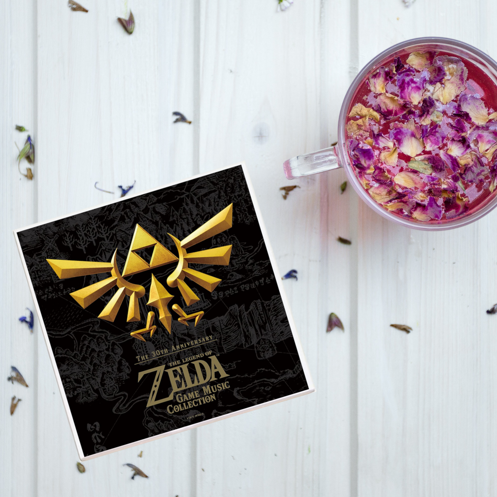The Legend of Zelda Game Soundtrack Album Coaster