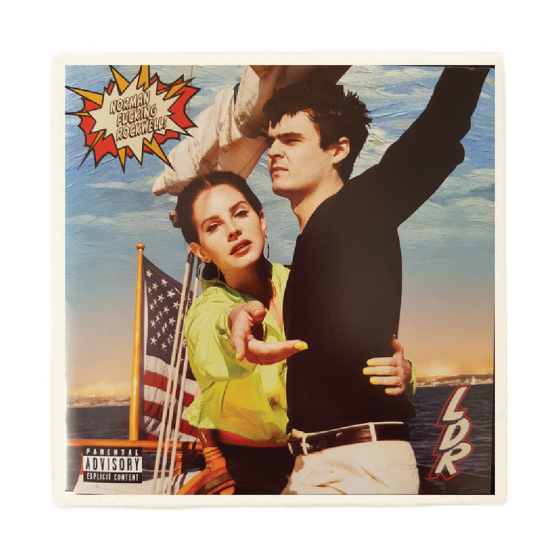 Lana Del Rey 'Norman F*cking Rockwell!' Album Coaster