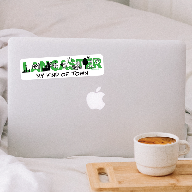Lancaster: My Kind of Town Vinyl Sticker