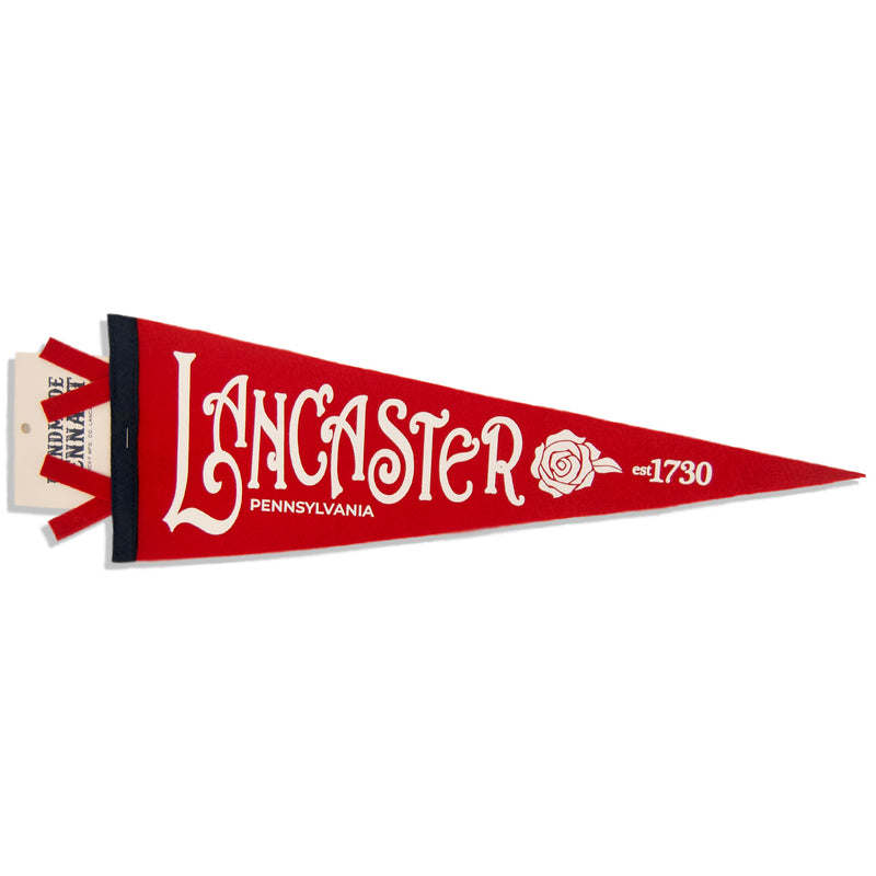 Lancaster PA Established 1730 Rose Pennant – Madcap & Co