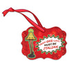 A Christmas Story "Frah-Gee-Lay" Leg Lamp Illustrated Ornament