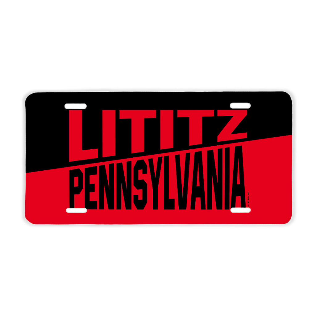 Lititz Pennsylvania License Plate