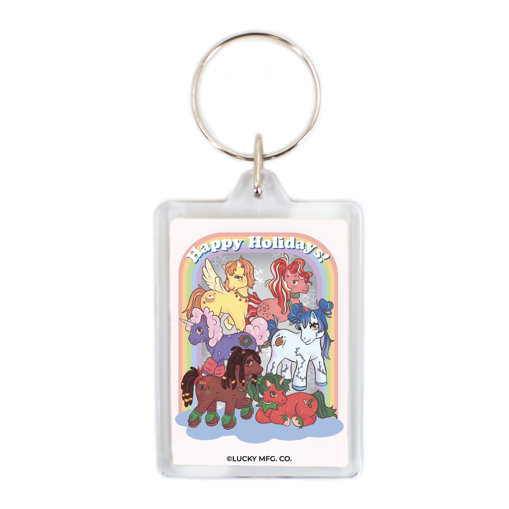 My Little Pony Holiday Keychain