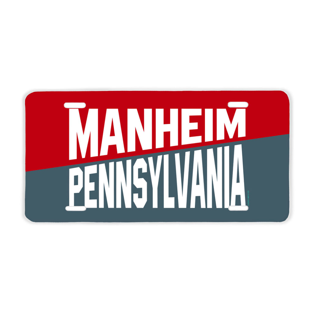 Manheim Pennsylvania License Plate