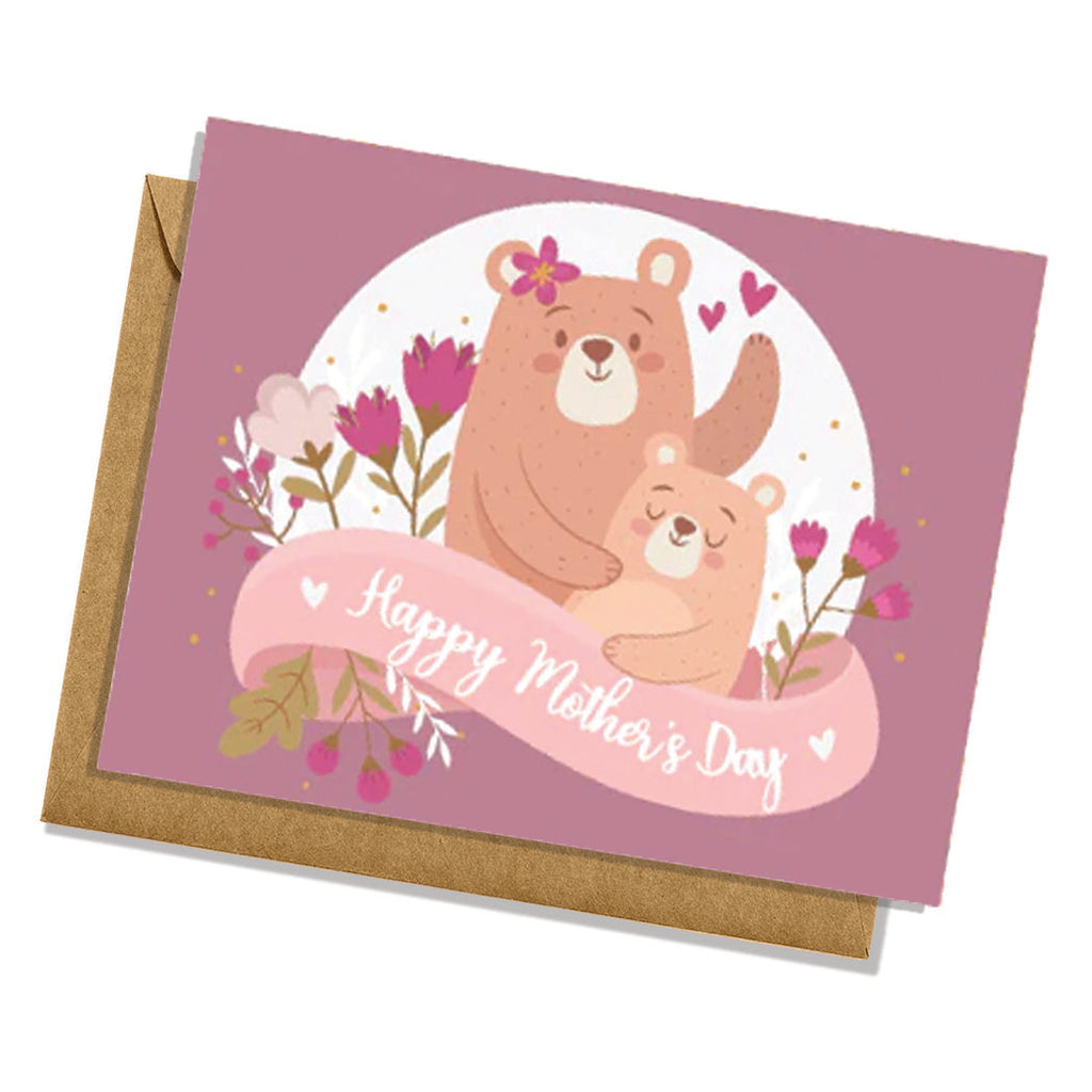 Happy Mother's Day Bears Card