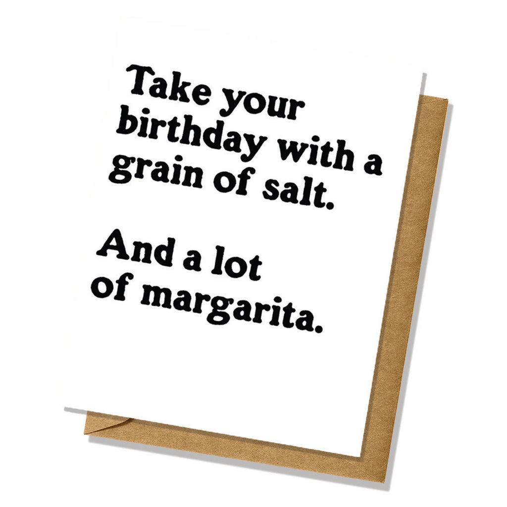 Margaritas - Birthday Card