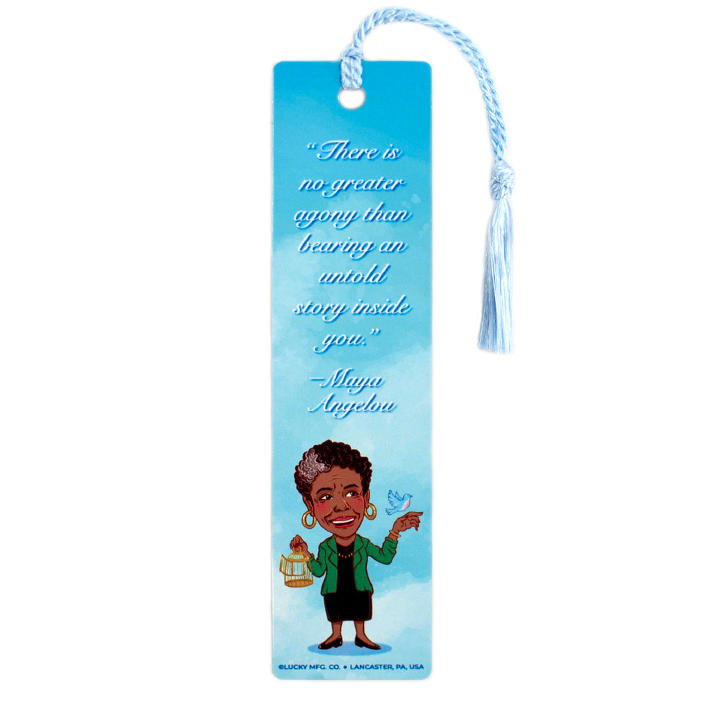 Maya Angelou Quote Bookmark