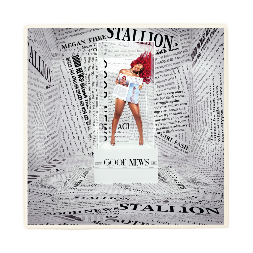 Megan Thee Stallion 'Good News' Album Coaster