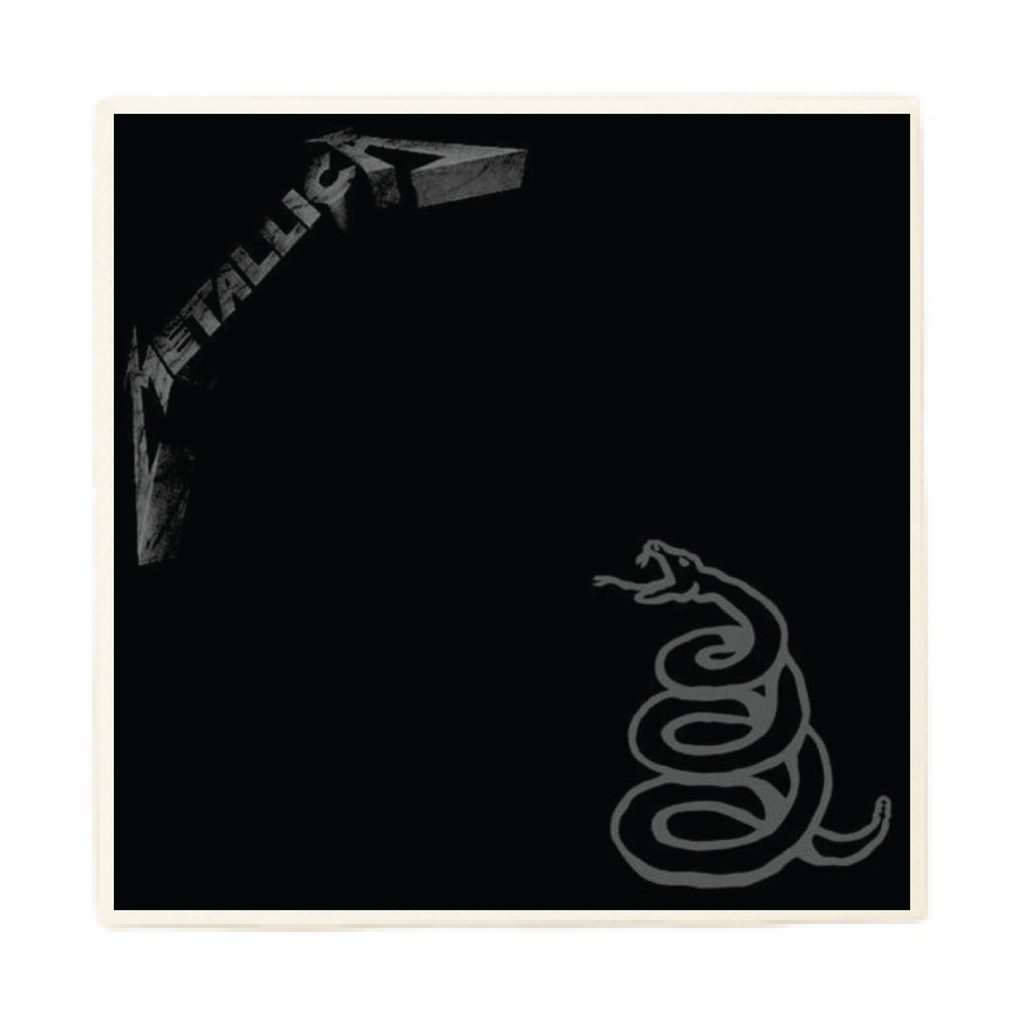 Metallica Black Album Coaster