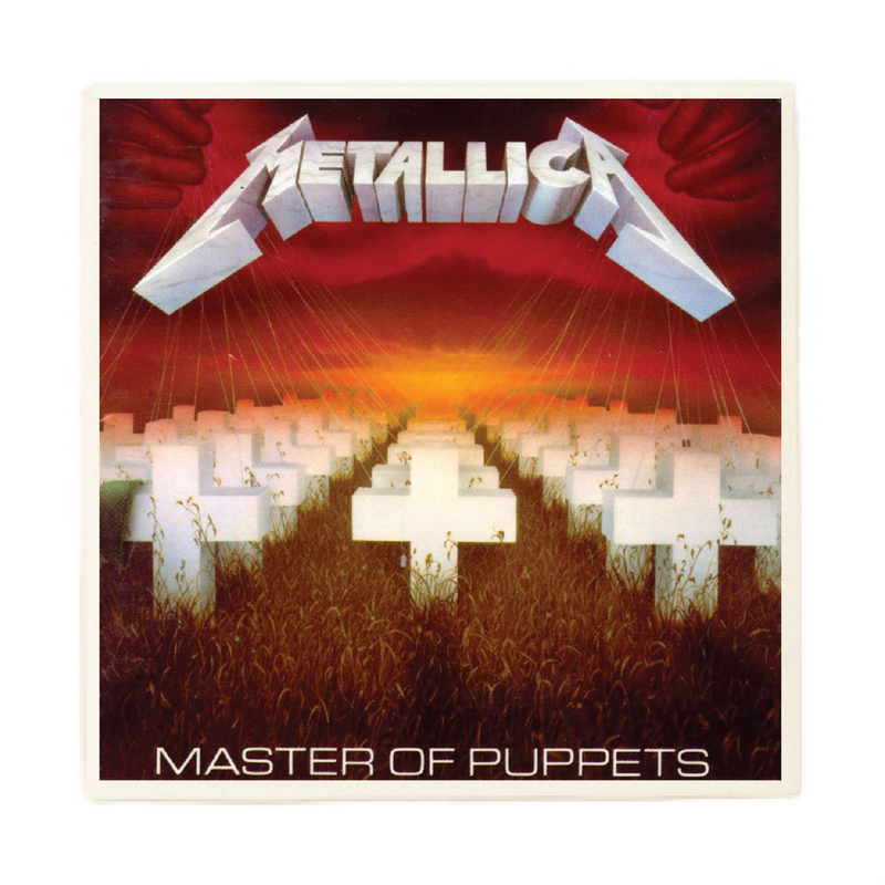 Metallica 'Master of Puppets' Album Coaster