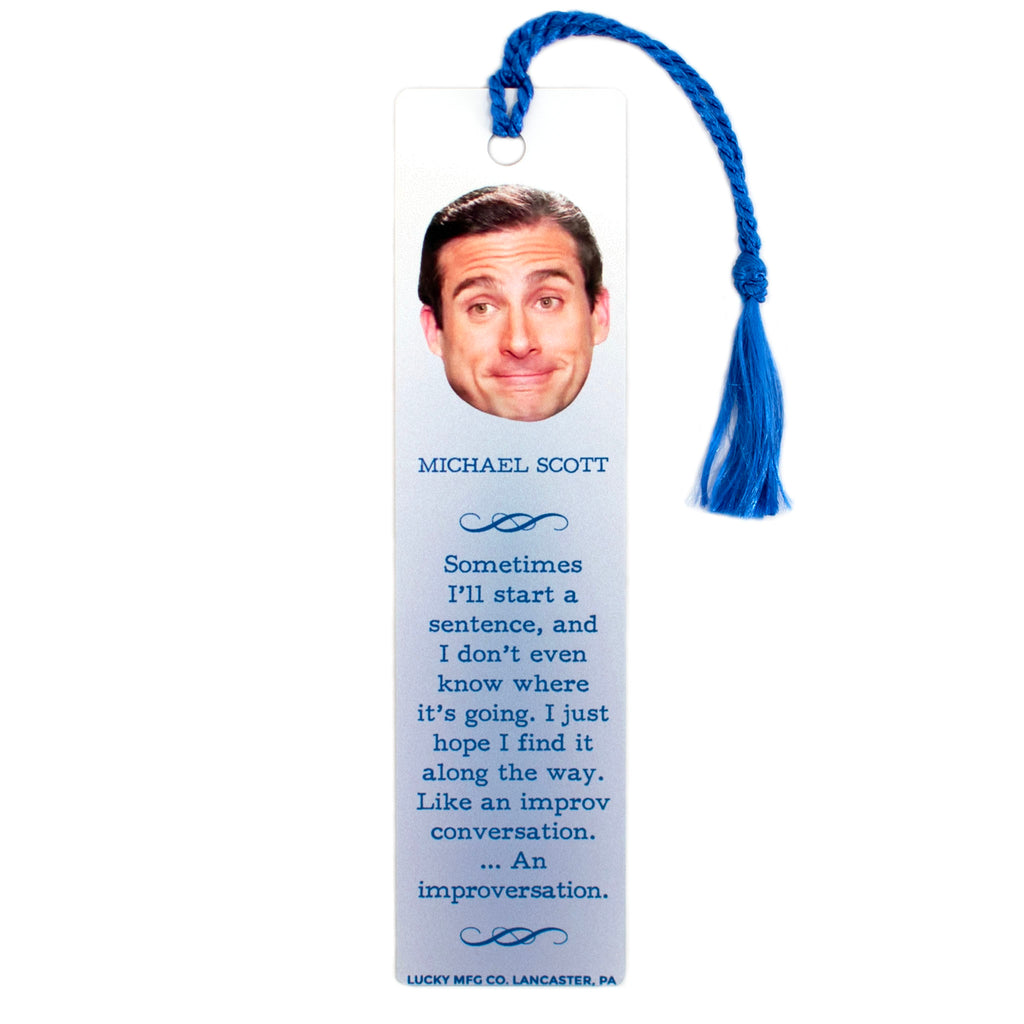 Michael Scott Quote Bookmark