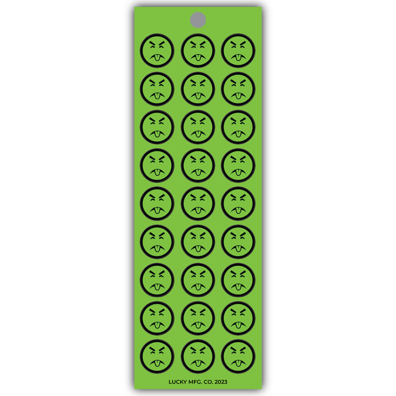Mr. Yuk Vinyl Sticker Strip