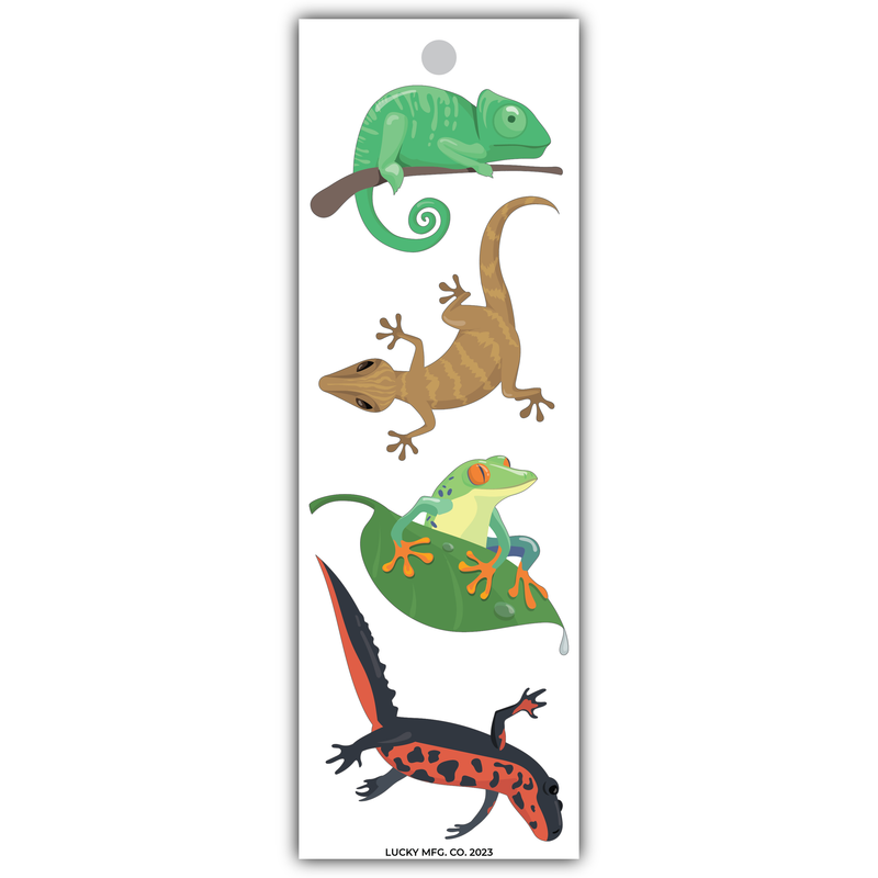 Reptiles - Chameleon & Friends Vinyl Sticker Strip