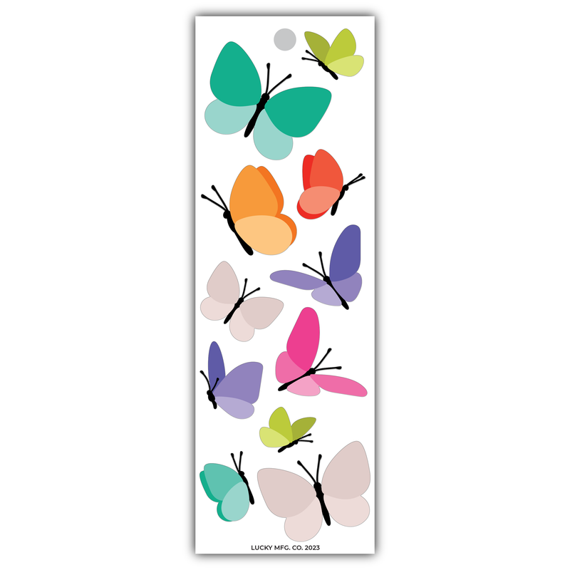 Simple Butterflies Vinyl Sticker Strip