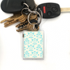 Needlepoint Pyrex Bowls Keychain