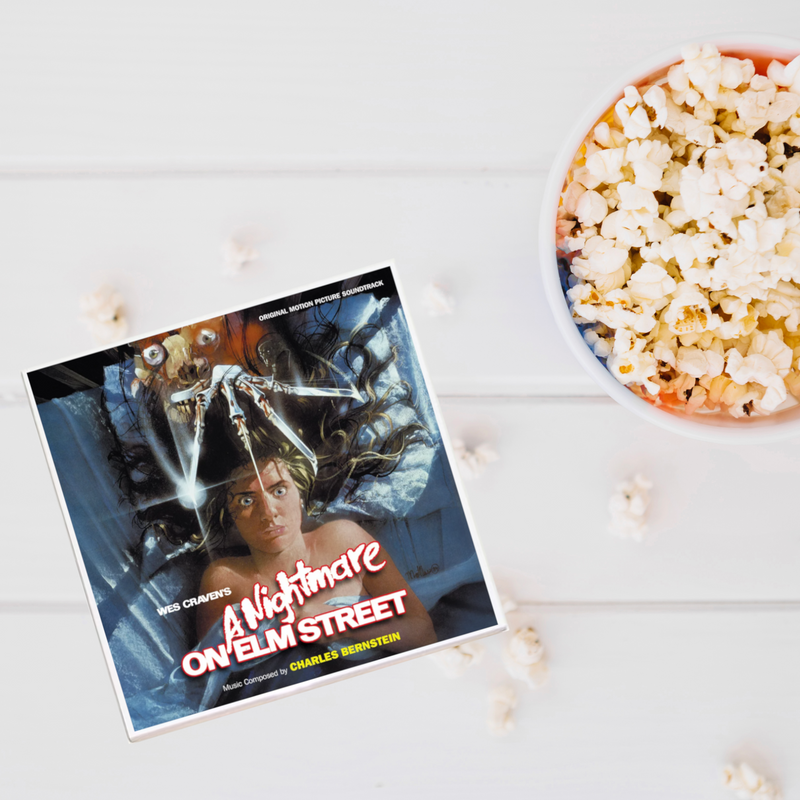 A Nightmare on Elm Street Soundtrack Album Coaster