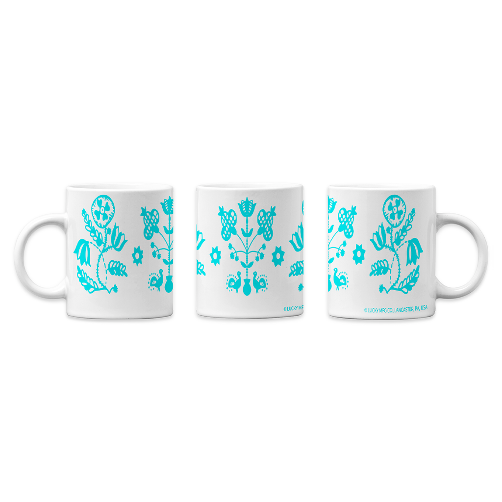 Needlepoint Pyrex Inspired 11oz Mug