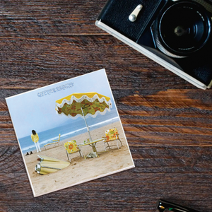 Neil Young On the Beach Album Coaster