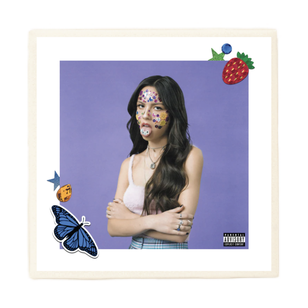 Olivia Rodrigo 'Sour' Album Coaster