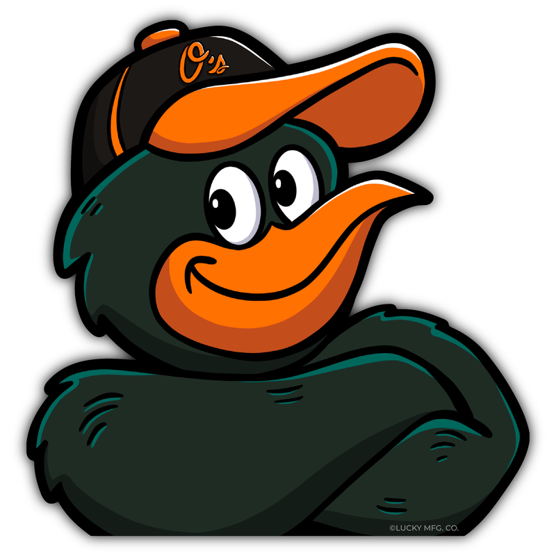 Baltimore Orioles Mascot Vinyl 