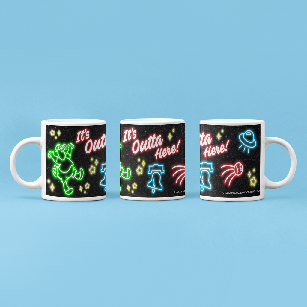 Philadelphia Phillies "It's Outta Here" Phanatic Mug