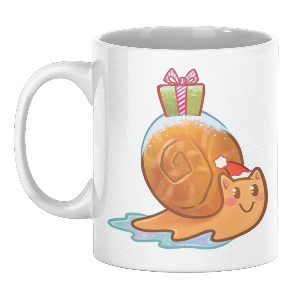 Pocket Fox Holiday Snail Mug