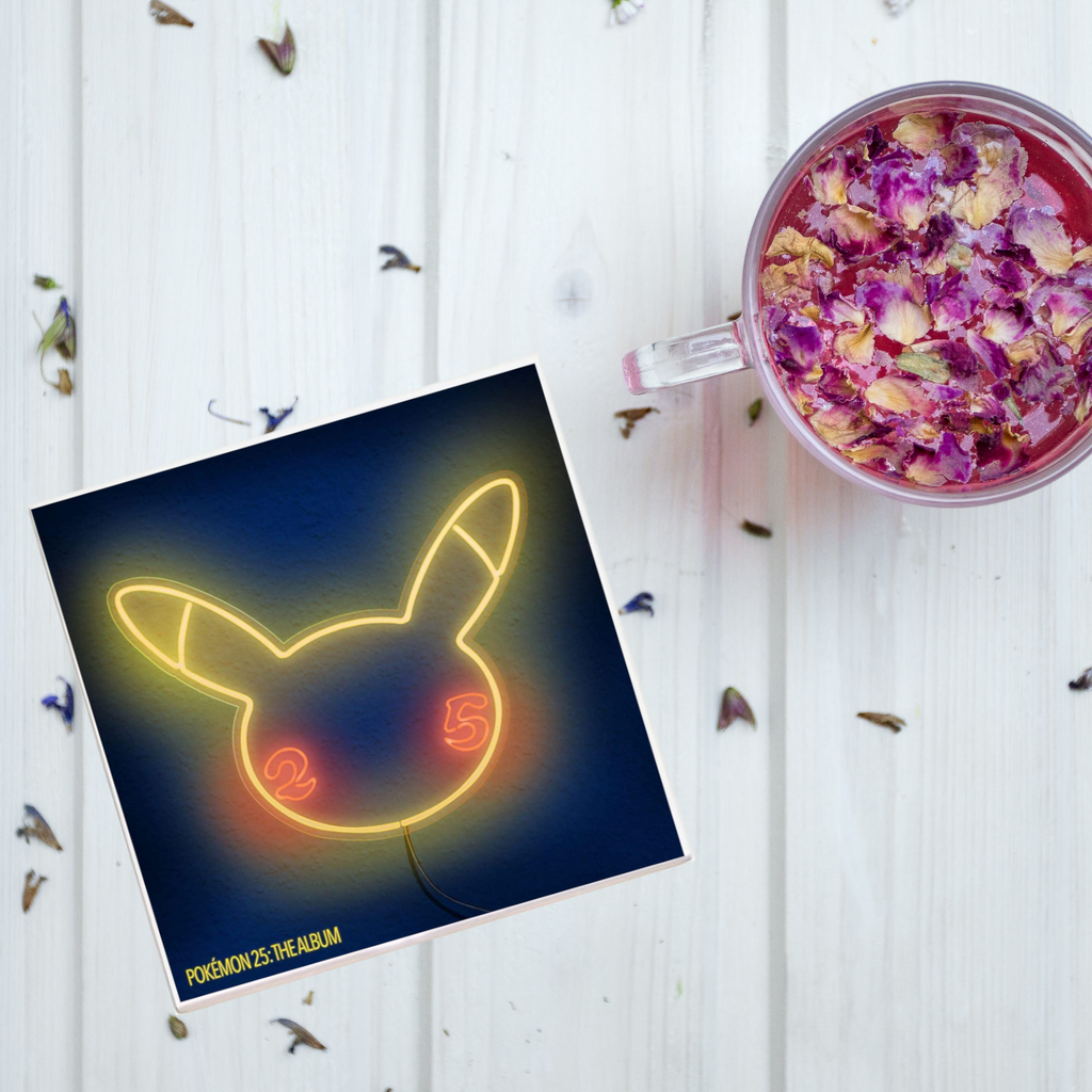 'Pokemon 25: The Album' Game Soundtrack Album Coaster