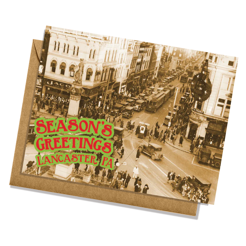 Penn Square 1925 Lancaster, PA Holiday Card