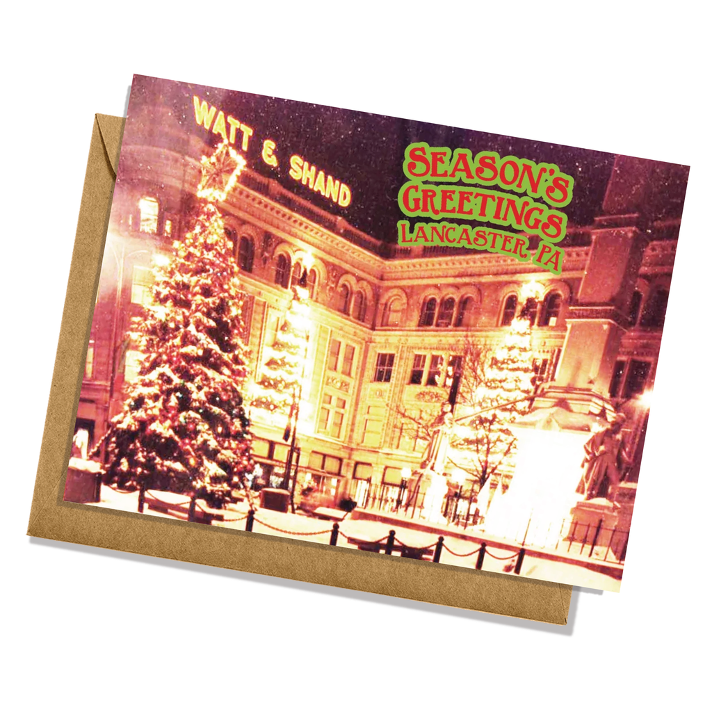 Watt & Shand Penn Square Lancaster, PA Holiday Card