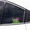 Phanatic Philadelphia Phillies Mascot Vinyl "Peeker" Sticker