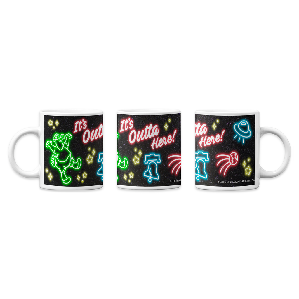 Philadelphia Phillies "It's Outta Here" Phanatic Mug