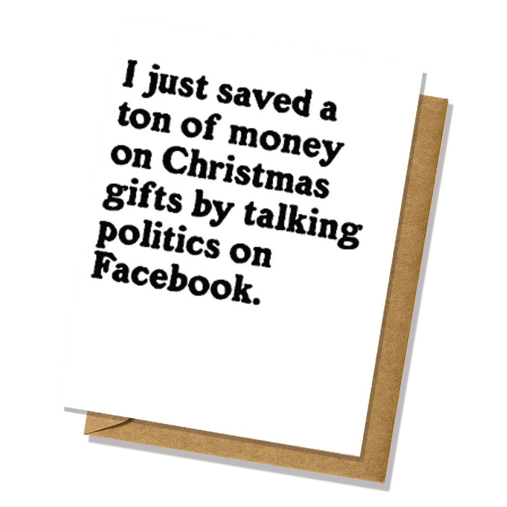 Talking Politics Christmas Card