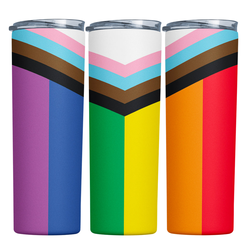 Progress Pride Flag 20oz Tumbler