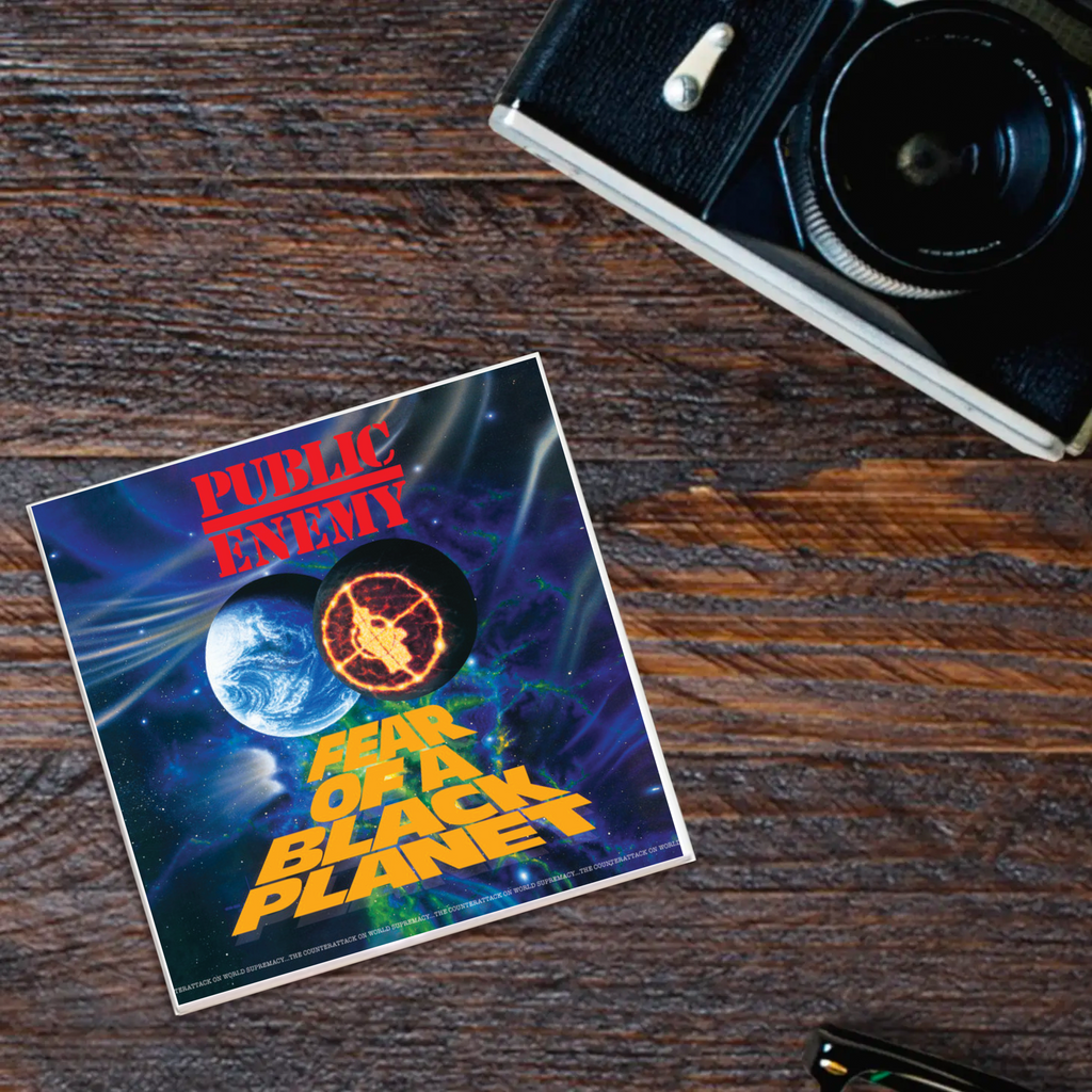 Public Enemy Fear of a Black Planet Album Coaster
